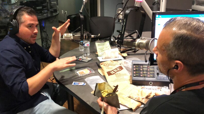 August Dannehl, host of the show "Meals Ready to Eat" speaks to A Martinez about the show.