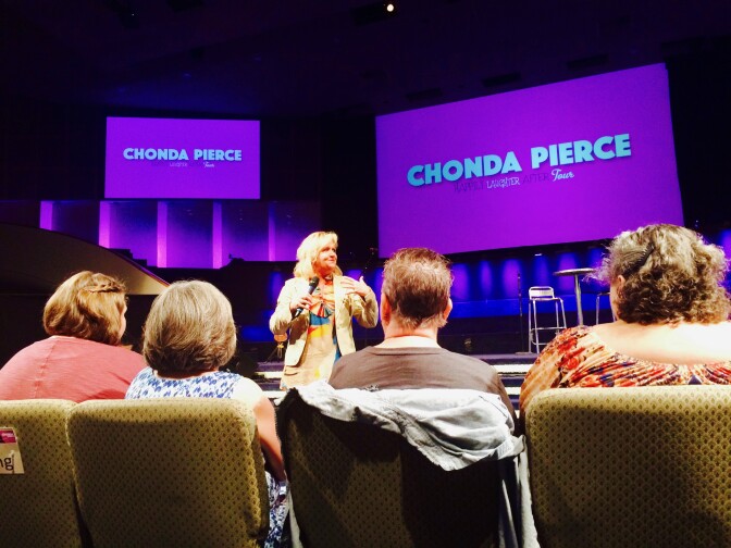 Pierce says it's important to hold a mirror up to the Christian community for people to think about what they say and do out in the world.