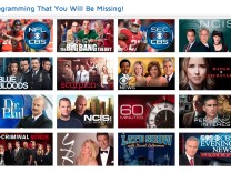A screenshot from CBS's KeepCBS.com telling viewers the CBS programs they wouldn't be able to watch on Dish Network after CBS pulled its programming in a contract dispute.