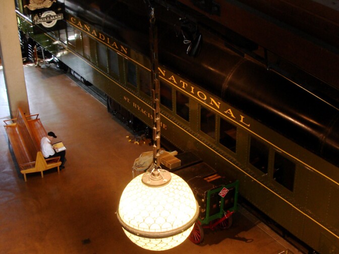 An example of one of the classic trains which rode California's rails.