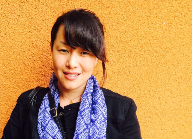 Nicky Sa-eun Schildkraut, 37, was adopted from South Korea and grew up in the U.S. She now lives in Los Angeles and is a poet and teacher.