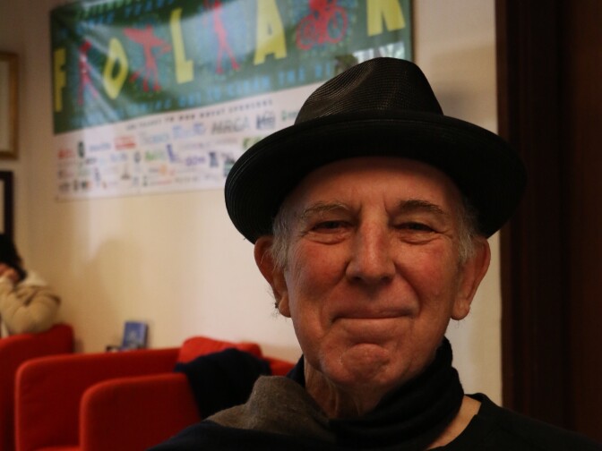 Lewis McAdams at Friends of the Los Angeles River offices in Nov 2016.