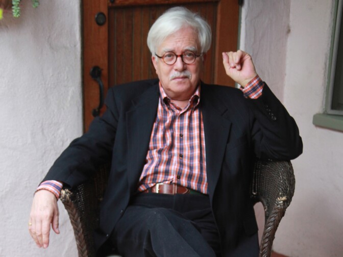 Musician Van Dyke Parks at home. 