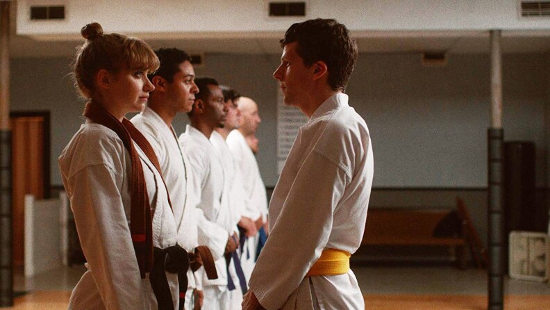 Imogen Poots and Jesse Eisenberg star in "The Art of Self Defense," written and directed by Riley Stearns with stunt coordination by Mindy Kelly.