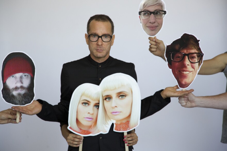 Matt Sharp, frontman of the Rentals, produced "Lost in Alphaville" with help from members of the Black Keys, Ozma and Lucius.