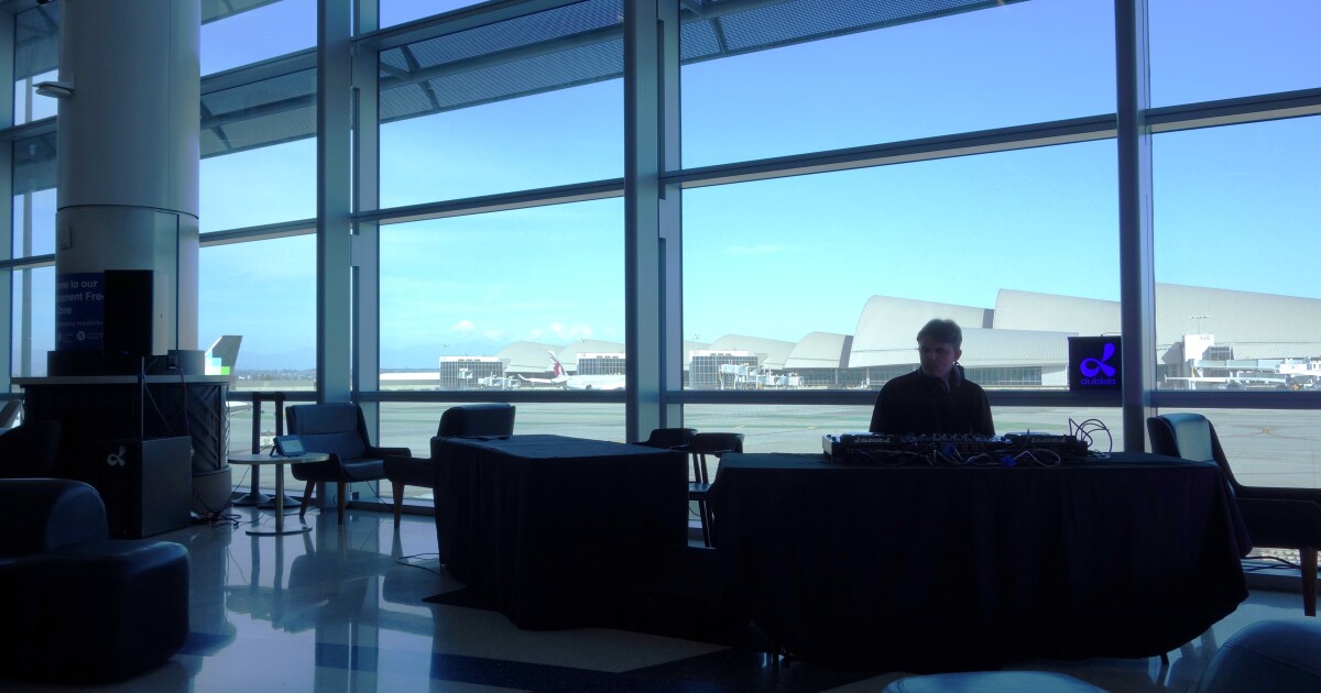 There’s a reason to get to LAX early: the airport’s concert series