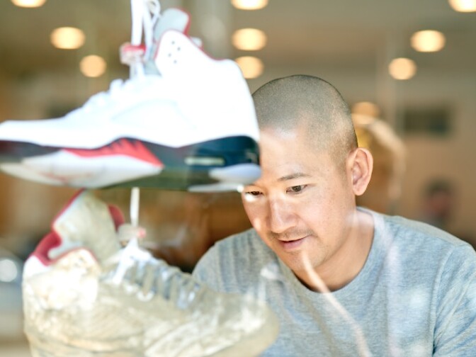 Jason Angsuvarn has loved sneakers since he was a kid. Now he’s making a career out of cleaning them. 