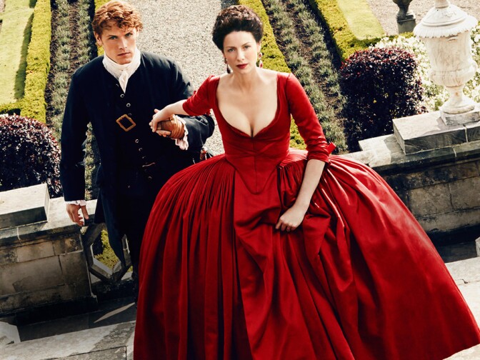 Still from the Starz series "Outlander."
