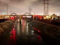 A photo of the Sixth Street Viaduct from the L.A. Mayor's Office.