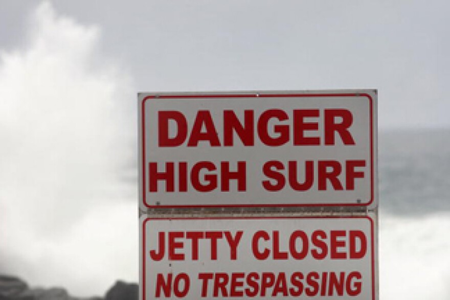 High surf advisories have been issued in Los Angeles and Orange Counties.