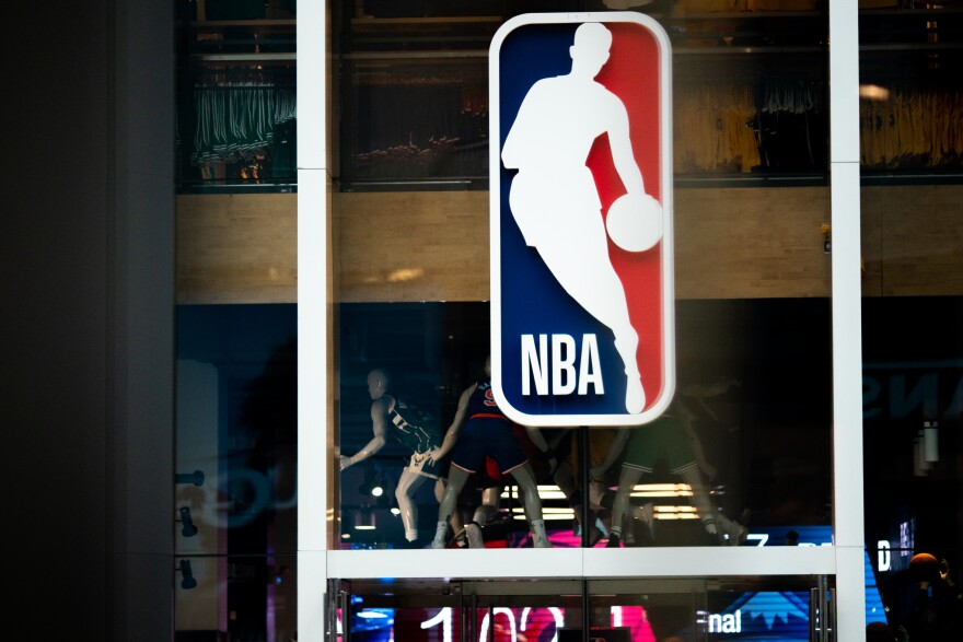 The National Basketball Association logo