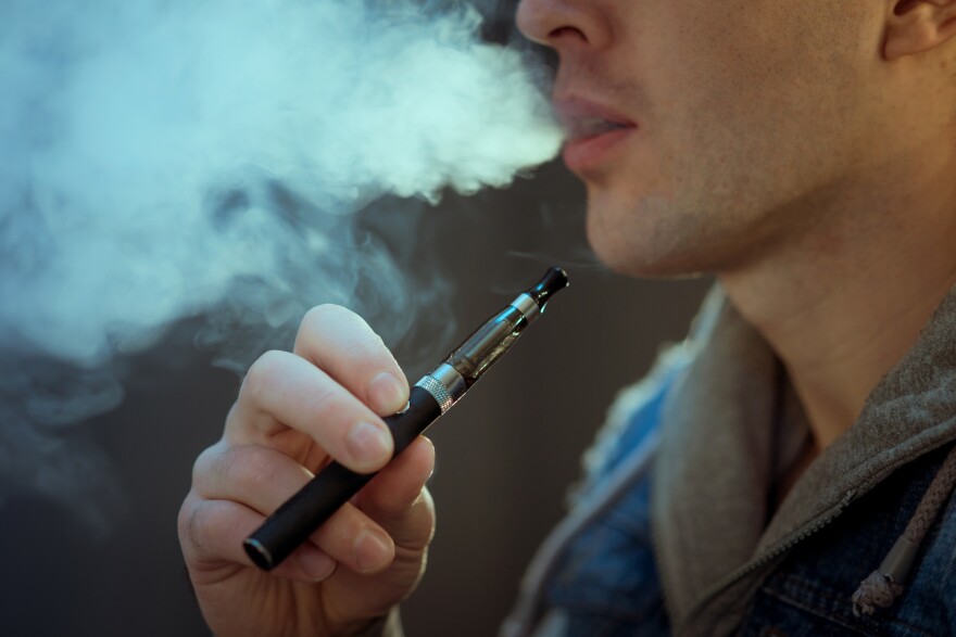 Teens' use of vape devices is increasing, and they're not always aware if nicotine is in the mix.