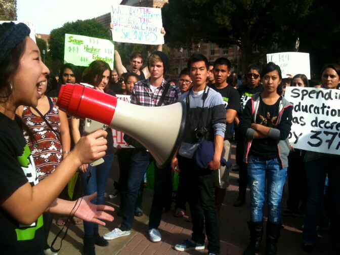 UC Regents meeting: Students voice concerns over tuition fees, police ...