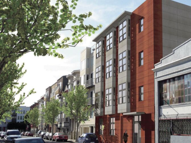 Rendering of the Smartspace Soma exterior.