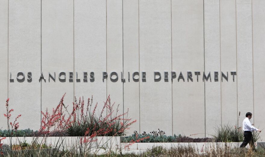 A former police commissioner was reappointed to the civilian panel today to oversee policy for the Los Angeles Police Department. 
