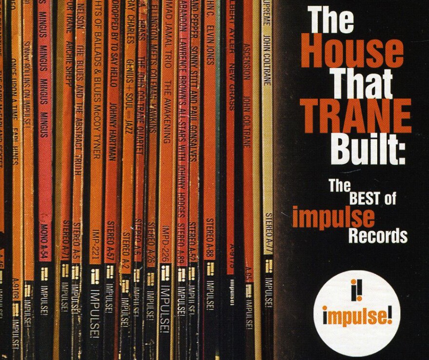 Album cover for a collection of Best Of Impulse Records tracks. 