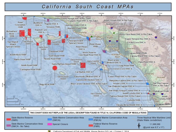 Marine Protected Areas in Southern California