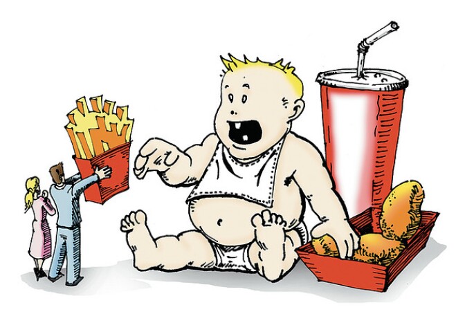 Fast food has long been imagined to be the main culprit for childhood obesity.