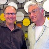Academy Award-winning singer, songwriter and composer Randy Newman with AirTalk host Larry Mantle.