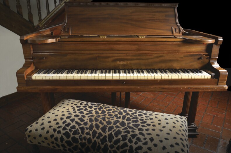 Elvis Presley's piano.