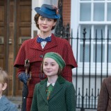 Emily Blunt stars as Mary Poppins, Joel Dawson as Georgie, Pixie Davies as Annabel and Nathanael Saleh as John in Disney’s Mary Poppins Returns