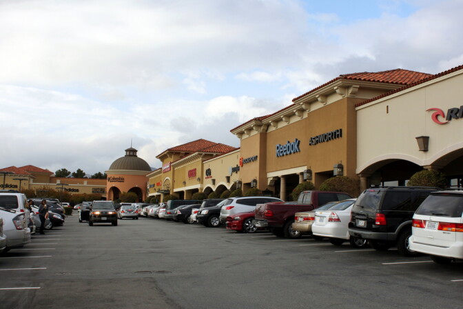 Sheriffs responded to reports of a suspicious man near the parking lot of the Cabazon outlets.