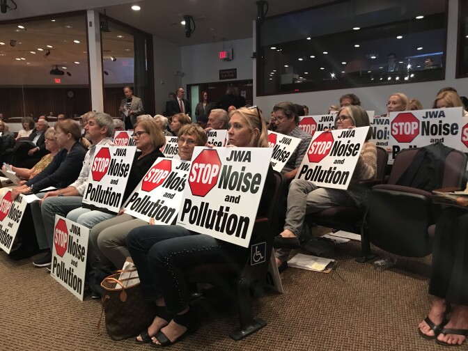 Newport Beach residents fear a plan to expand operations for private jets at John Wayne Airport would lead to more noise and air pollution.