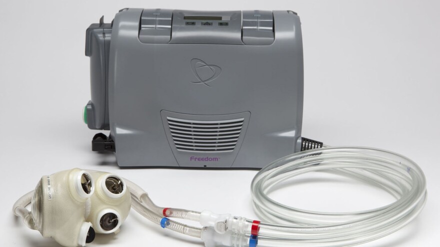SynCardia's Freedom portable driver.