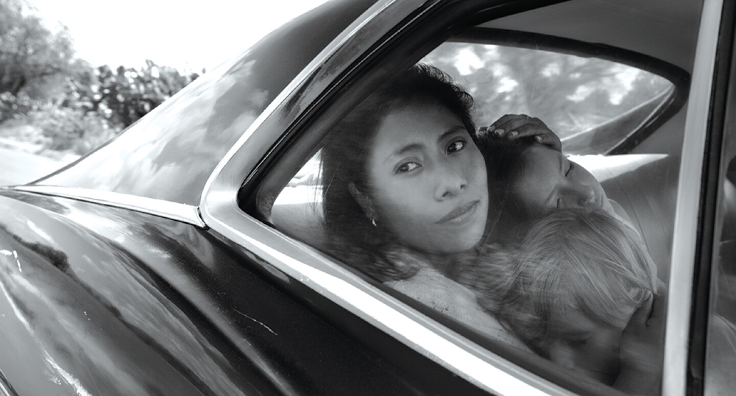 Yalitza Aparicio in the Alfonso Cuarón movie "Roma" (Netflix).