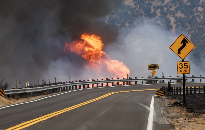 Fire update: Line Fire leads to evacuations as containment is still in ...