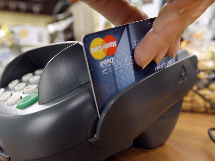The average fee in America for each card swipe is 44 cents — the highest in the world.