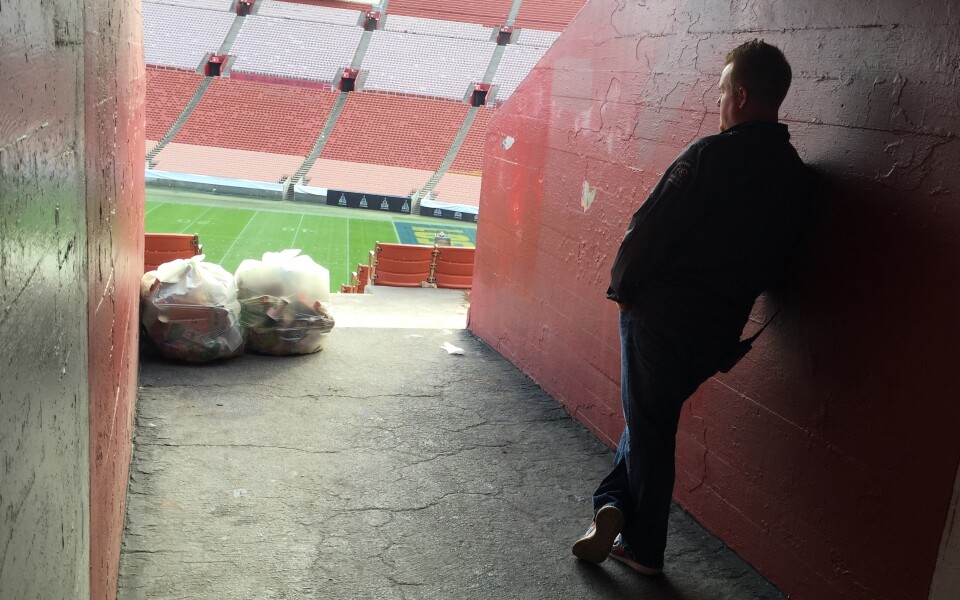 An official at the LA Memorial Coliseum says they have reached a milestone: zero waste after football games.