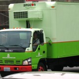 An AmazonFresh truck