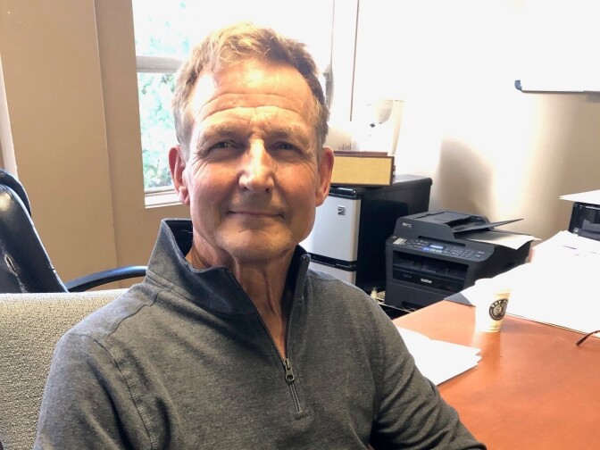 Gregg Bennett, a businessman in Bellevue Wash. He says SIM-swappers took over his phone number in April, using it to get into his other online accounts and steal the equivalent of half a million dollars of Bitcoin.