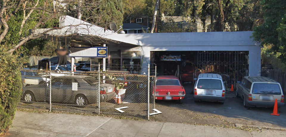 This former Texaco station is now on its way to becoming a historic monument.