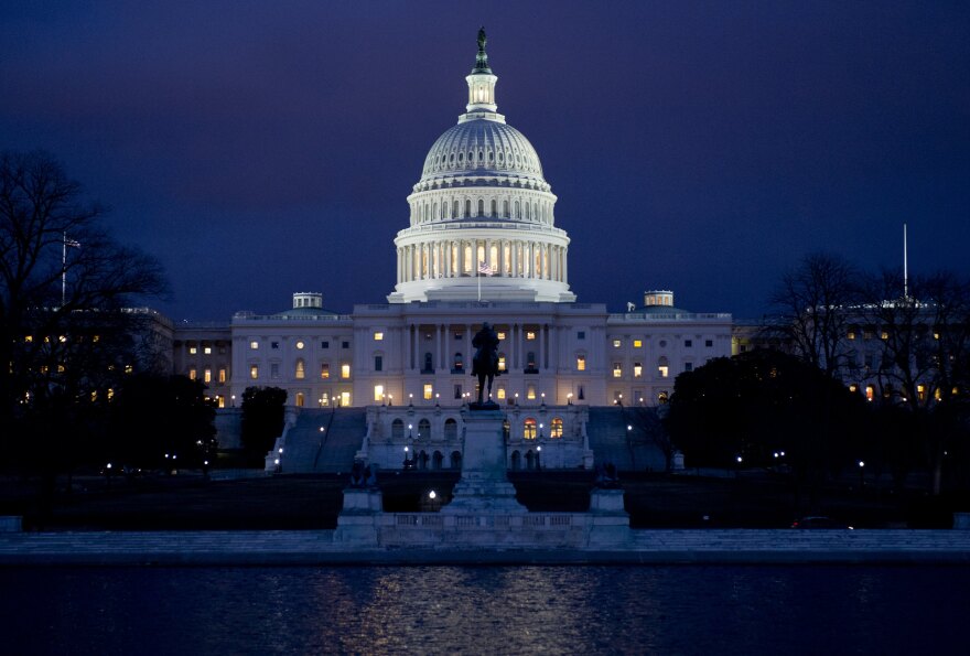 The US Capitol in Washington, DC, is seen February 28, 2013. Two competing bills aimed at averting huge spending cuts failed February 28, 2013 in the US Senate, virtually assuring that the USD 85 billion in indiscriminate, across-the-board cuts known as the sequester will kick in after the March 1, 2013 deadline. 