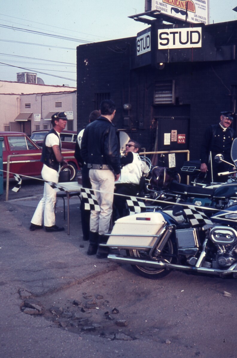 The Blue Max Motorcycle Club, a gay motorcycle club founded in 1968 in Los Angeles