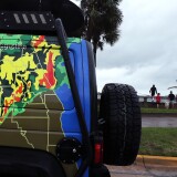 ST. AUGUSTINE, FLORIDA  - SEPTEMBER 04: People look out over the water after Hurricane Dorian passed through the area, on September 4, 2019 in St. Augustine, Florida. The slow-moving Dorian, which has been downgraded to a Category 2 storm, is drenching Florida with heavy rain and strong winds as it moves north parallel to the coastline towards the Carolinas. (Photo by Mark Wilson/Getty Images)
