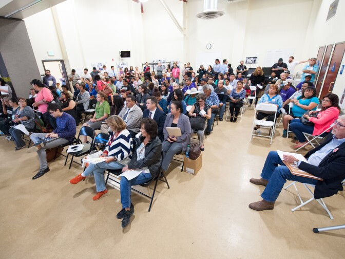 A public hearing on the future of street vending in Los Angeles was held on Thursday, May 28, at Boyle Heights City Hall.