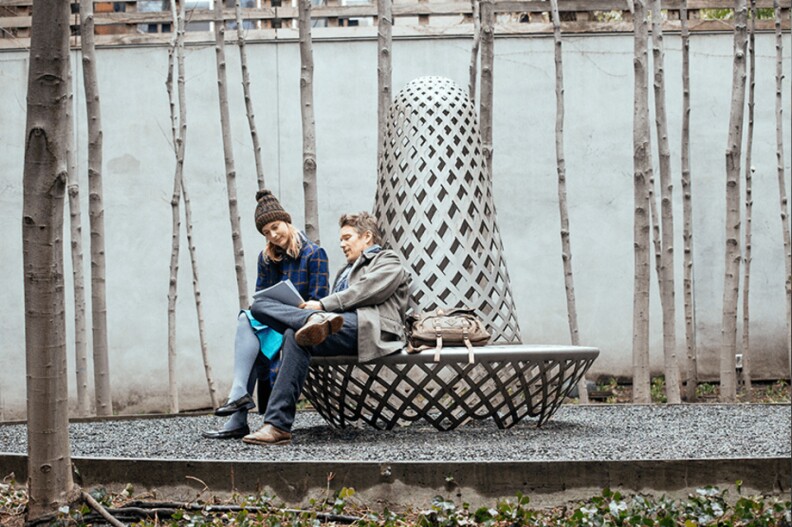 Greta Gerwig and Ethan Hawke in the upcoming film 'Maggie's Plan'.