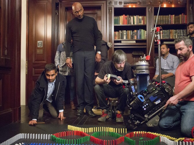 Behind the scenes of the Netflix show "Master of None."