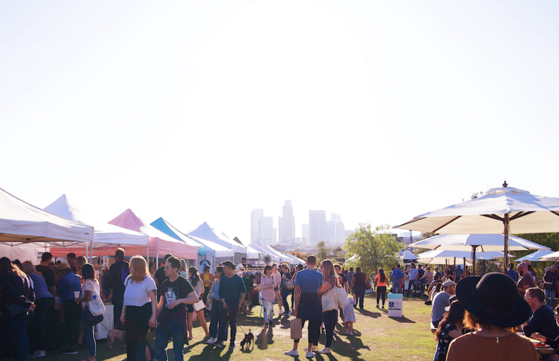 LA Event Photo - crowd at the Renegade Craft Fair