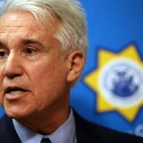 SAN FRANCISCO, CA - DECEMBER 09:  San Francisco district attorney George Gascon speaks during a new conference to announce a civil consumer protection action against rideshare company Uber on December 9, 2014 in San Francisco, California. Gascon, along with Los Angeles district attorney Jackie Lacey, announced the filing of a civil consumer protection action against Uber Technologies Inc. for making false and misleading statements to consumers and for engaging in business practices that violate California State law.  (Photo by Justin Sullivan/Getty Images)