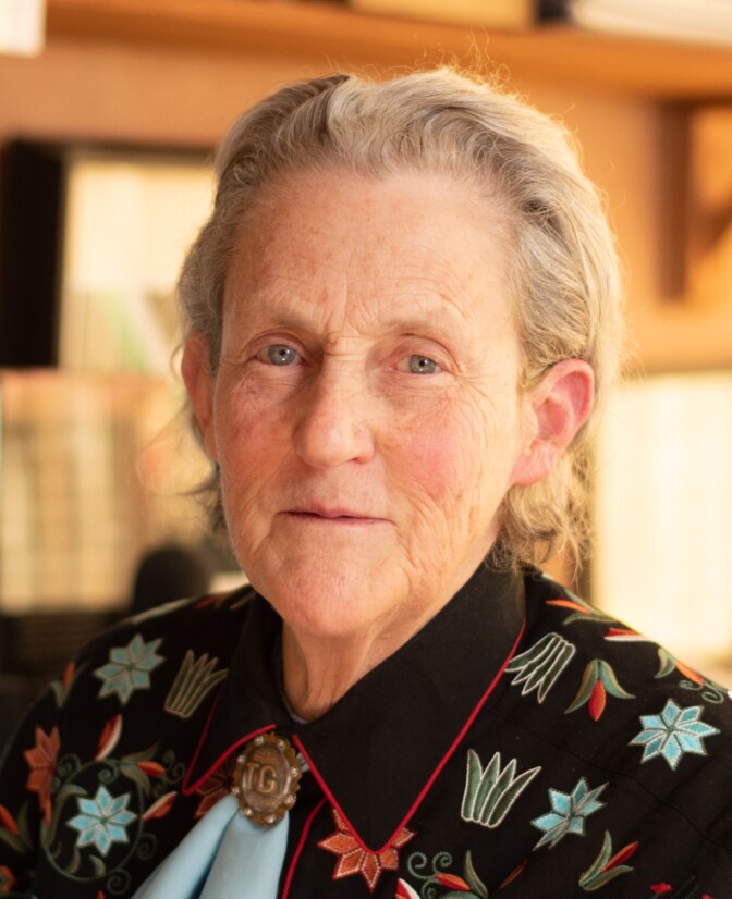 Temple Grandin is an autism advocate and professor of animal science at Colorado State University.