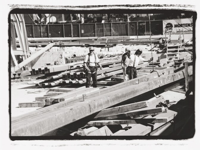 Frank Gehry had the design, but ironworkers helped make the Walt Disney Concert Hall a reality. 