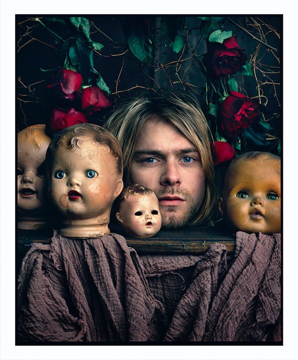 Kurt Cobain as photographed by Mark Seliger in 1993.
