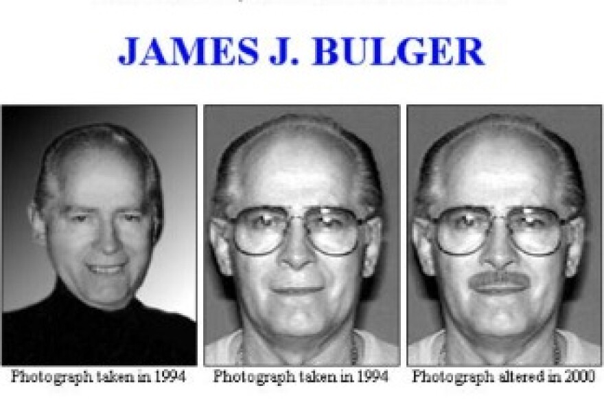 FBI Ten Most Wanted Fugitive poster for James "Whitey" Bulger.