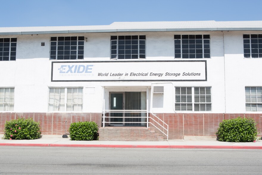 State officials suspended operations at the Exide Technologies in Vernon, Calif. in April due to emissions of arsenic that could pose a health risk to 110,000 people in nearby communities. The plant is now reopened.