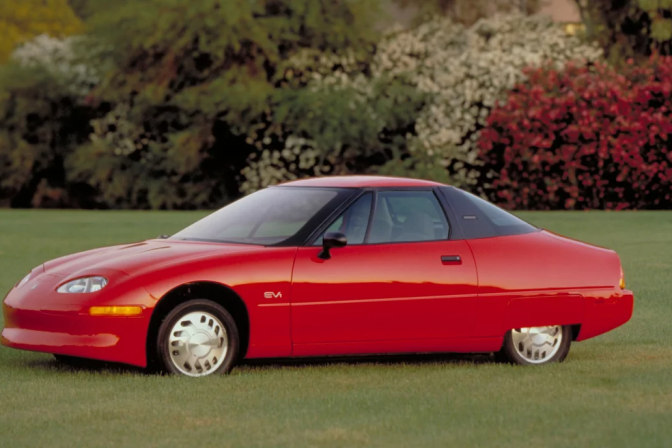 The General Motors EV1 pioneered technology you can still find in electric vehicles today. Just over 1,000 were built, and the cars were only available for lease in a few states.