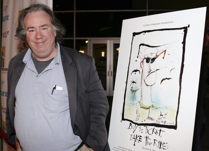 HOLLYWOOD, CA - OCTOBER 19:  Writer F.X. Feeney attends the world premiere screening of the Starz Original documentary film "Buy the Ticket, Take the Ride: Hunter S. Thompson on Film" during the Hollywood Film Festival on October 19, 2006 in Hollywood, California. (Photo by Vince Bucci/Getty Images for The Hollywood Film Festival). 